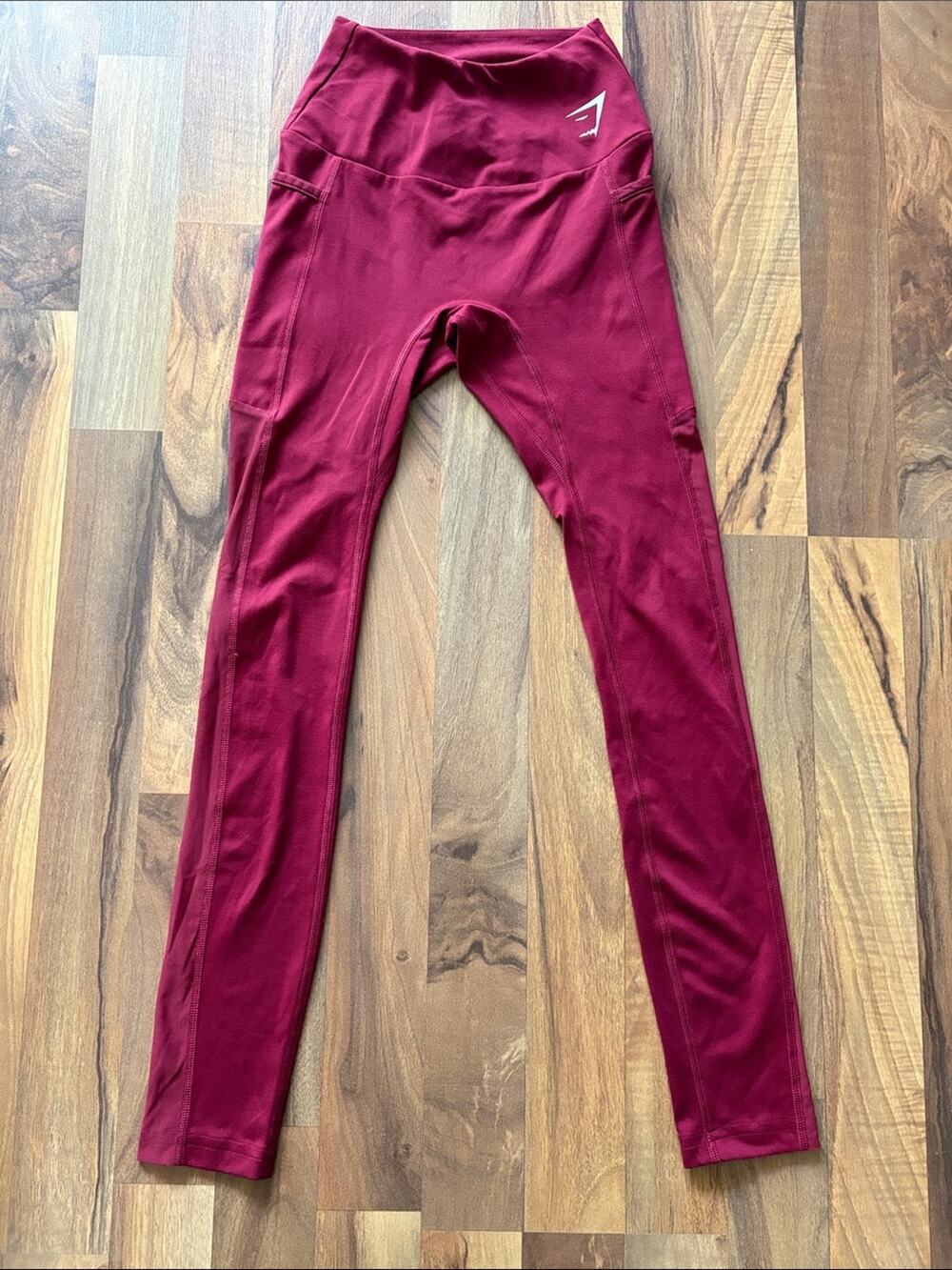Gymshark Woman’s High-Waist Leggings - Deep Burgundy Size XS